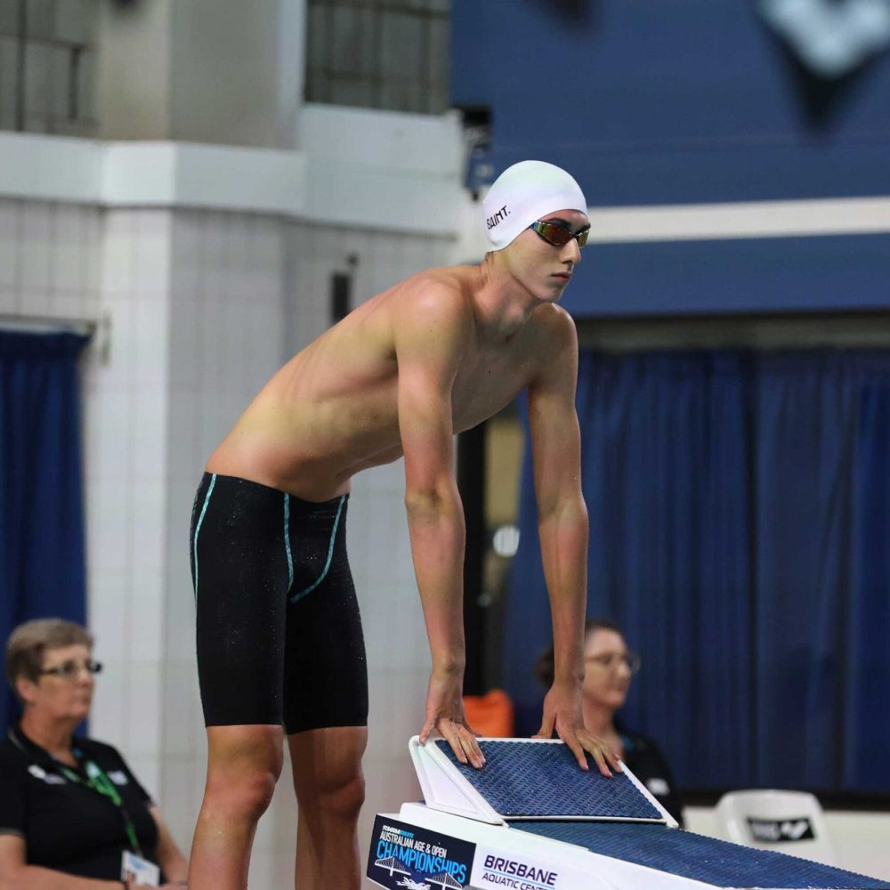 Koa Stotz racing 50m freestyle, 2025