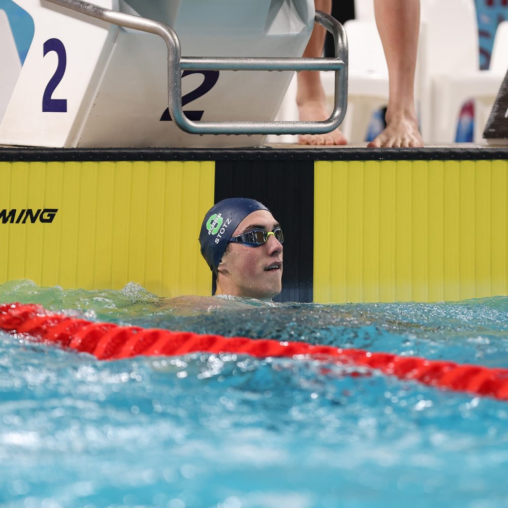 Koa Stotz at the 2026 Queensland Short Course Championships
