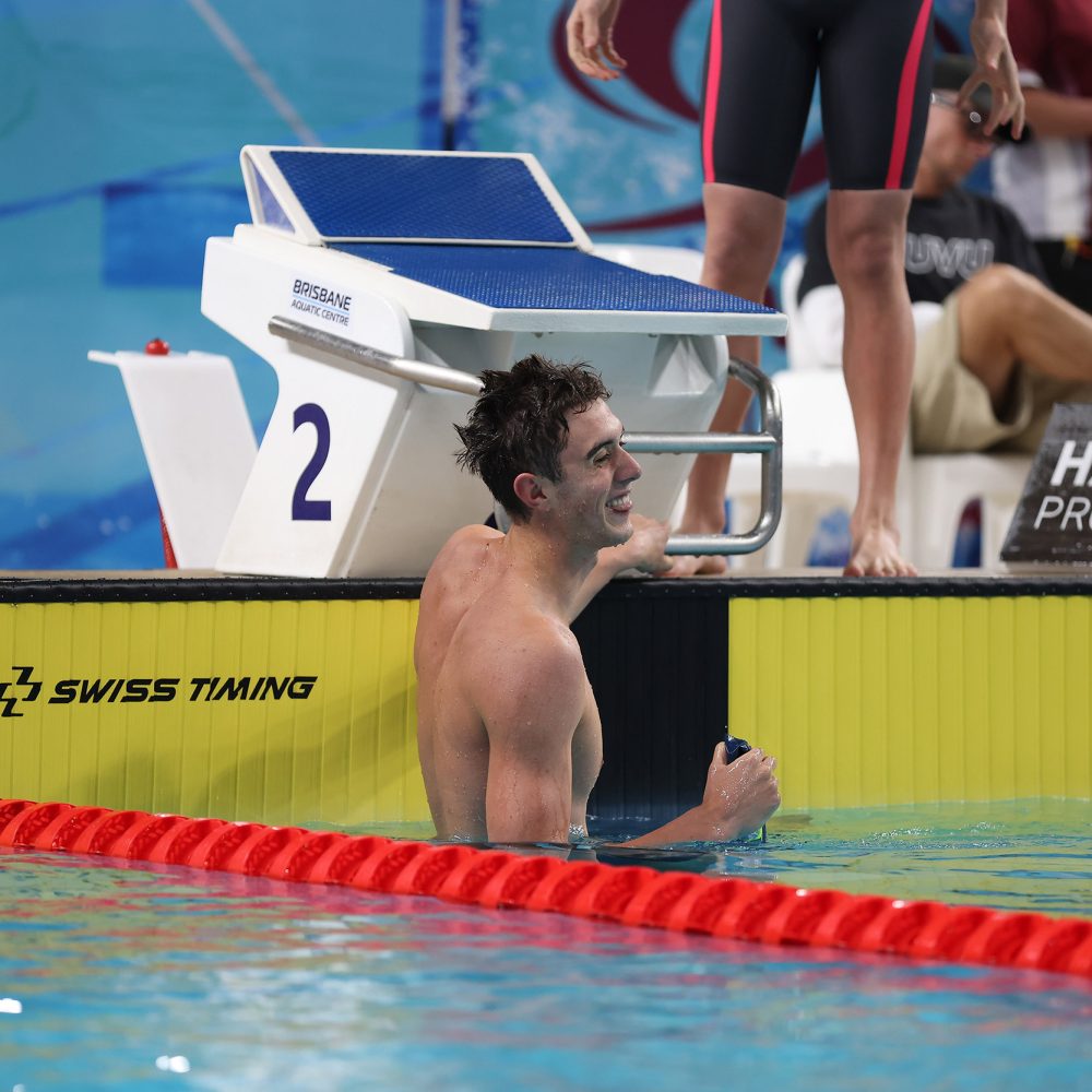 Koa Stotz at the 2026 Queensland Short Course Championships
